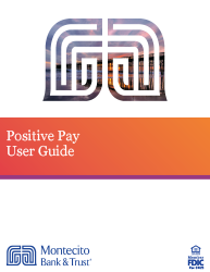 Positive Pay User Guide