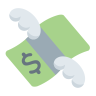 Money Flying Emoji